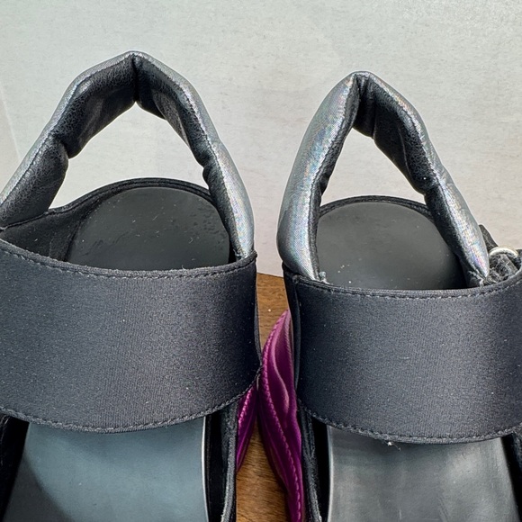 Anthony Wang Bluebery D2 Watch Me Glow Platform Sandals Funky Shoes, Womens 8.5 - Picture 4 of 13